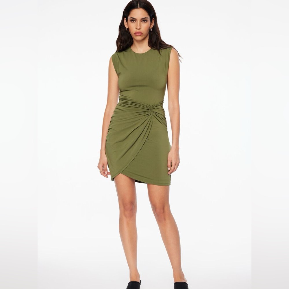 Dynamite Ruched Bodycon Dress (Size S) - Picture 8 of 8